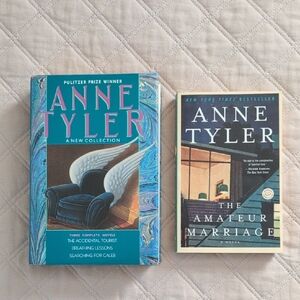 Anne Tyler Books Hardcover 3 Novels and The Amateur Marriage